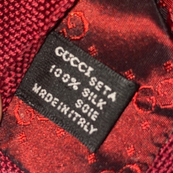 GUCCI SILK TIE - Picture 6 of 7